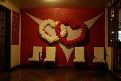 balão de casamento