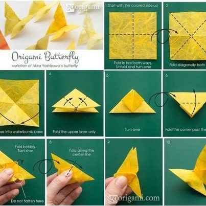 Borboleta de  origami