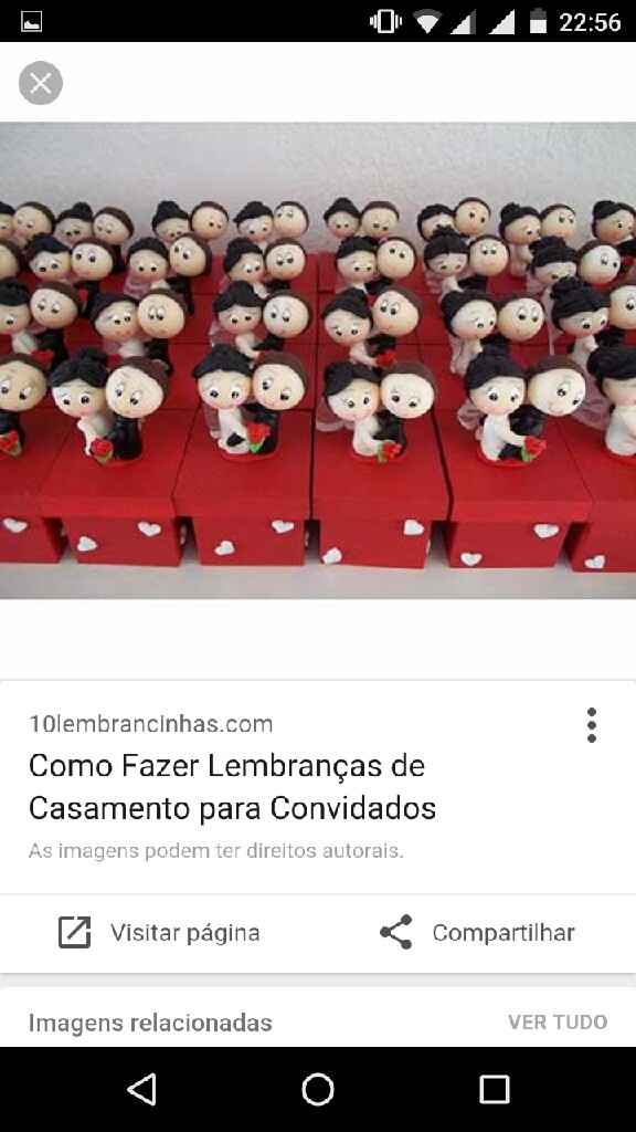 Lembranças diy - 1