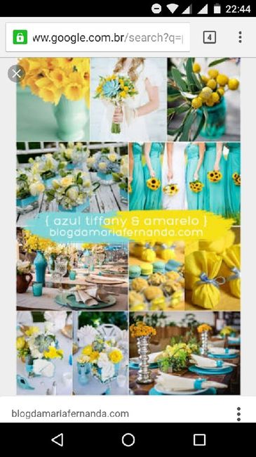 Decoração e vestido das madrinhas - 1