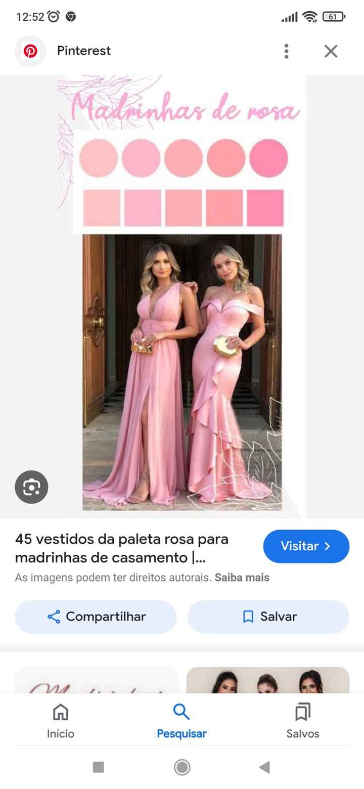 Cor para mãe da noiva - 1