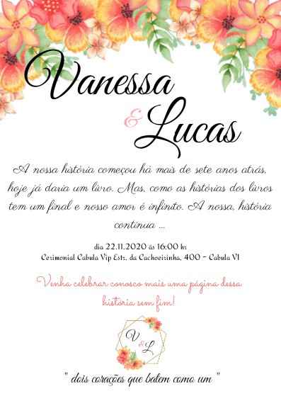 Como colocar no convite - 1