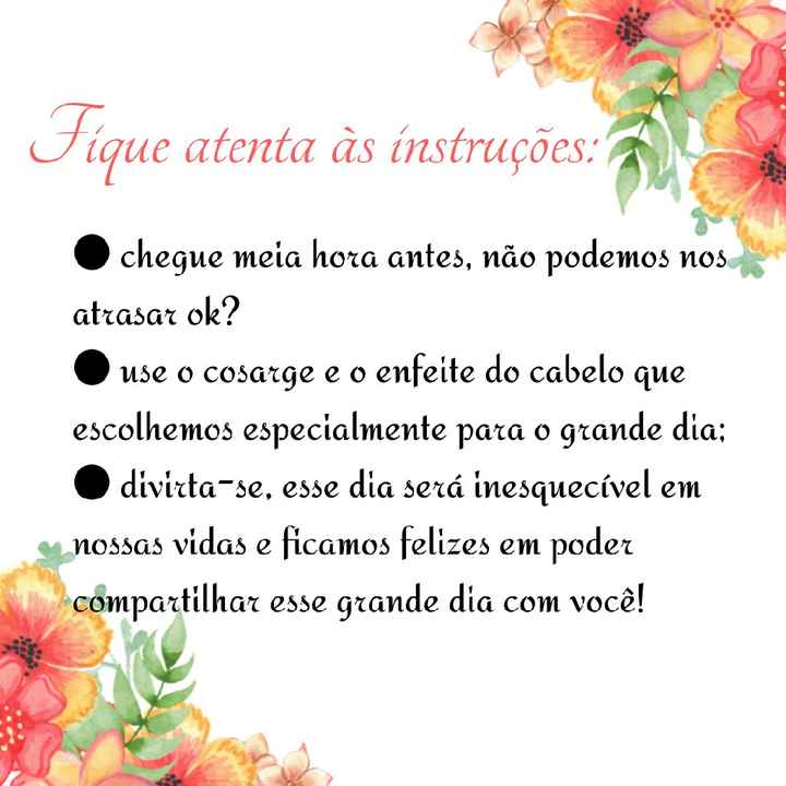 Manual dos padrinhos diy #vemver - 7