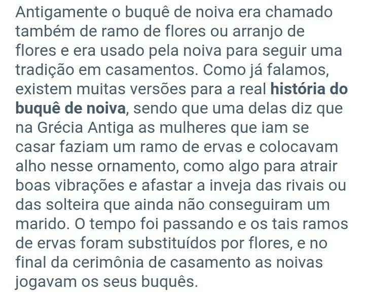 A origem do buquê #vemconhecer - 2