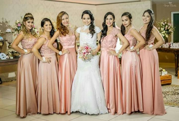Roupas das madrinhas - 1