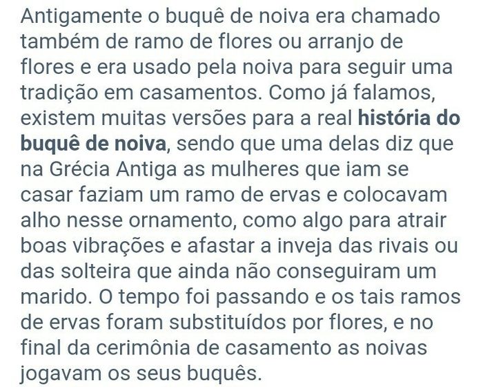 A origem do buquê #vemconhecer - 2