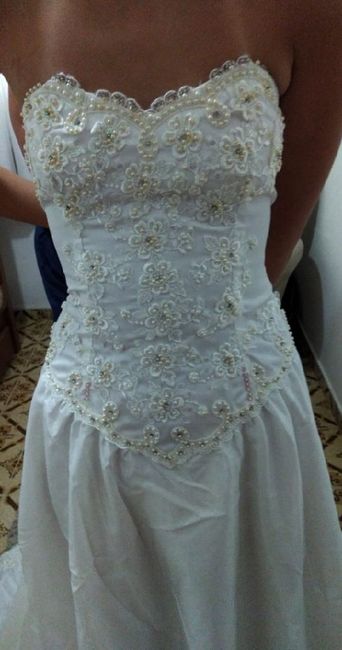 Vendo vestido de noiva + vestido de daminha - 5