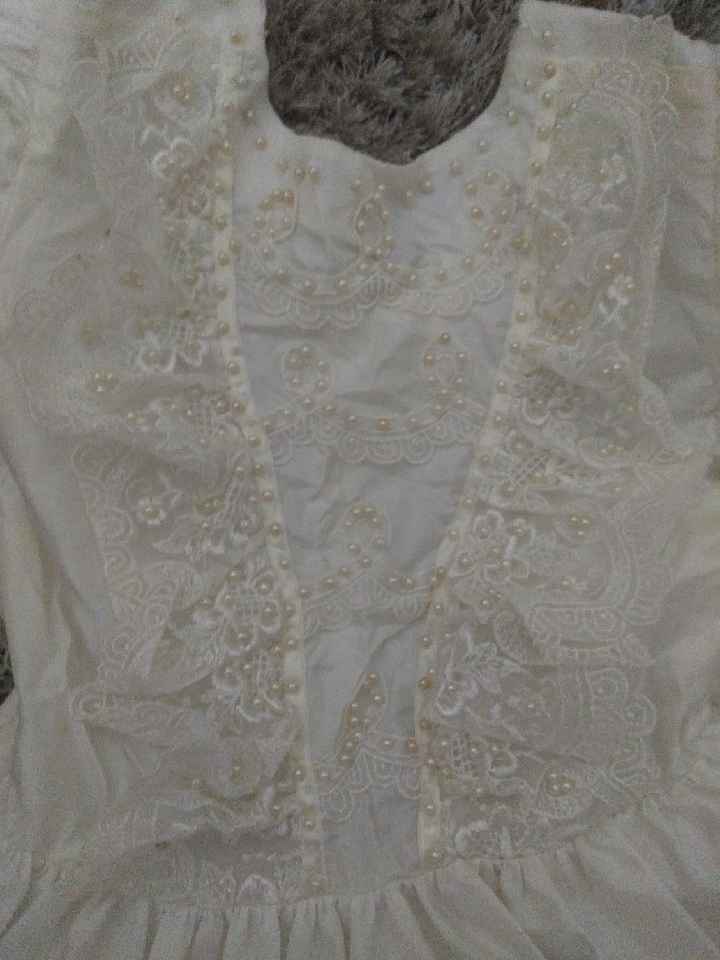 Vendo vestido de noiva + vestido de daminha - 4