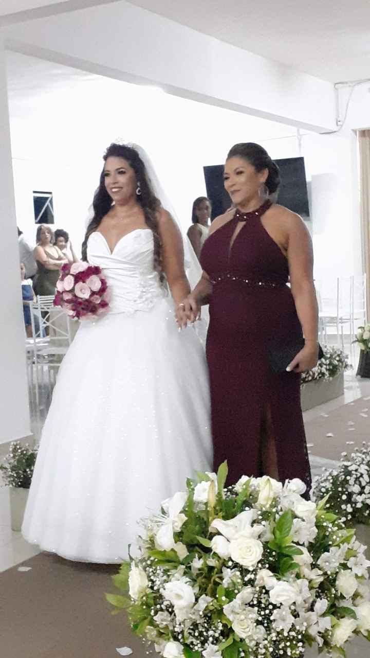 Entrando com mamis. 