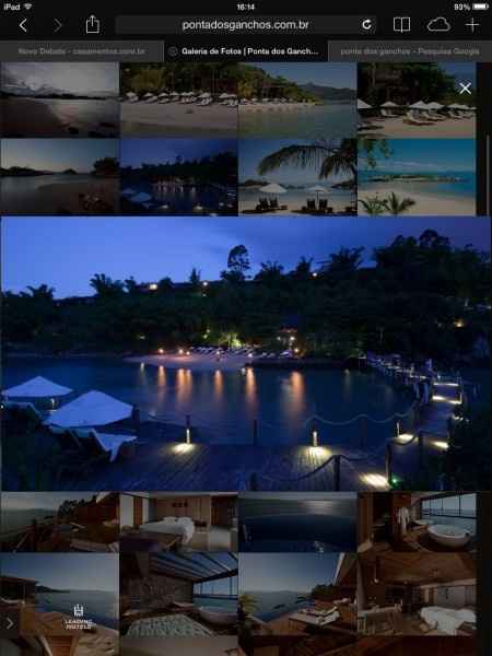 Ilha a noite ponta dos ganchos