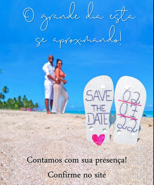 Nosso Save the Date - 1