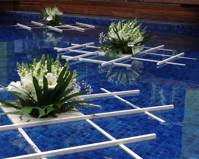 Almoço de casamento Salão ou piscina? 2