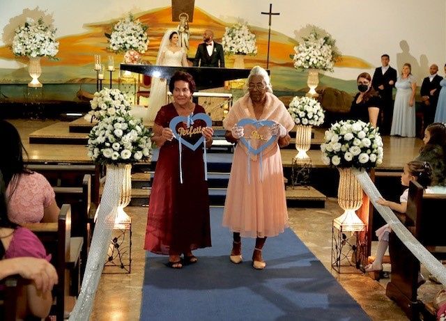 Cor do vestido das avós 6