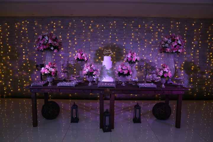 Decoração da mesa de bolo! - 1