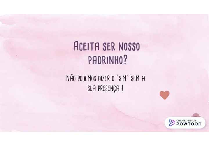 Pré convite pros padrinhos! - 3
