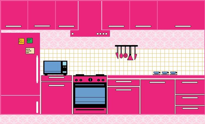 Meu painel para chá de cozinha