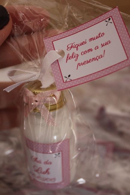 Lembrancinha do chá