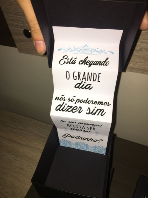 Convites padrinhos - 2