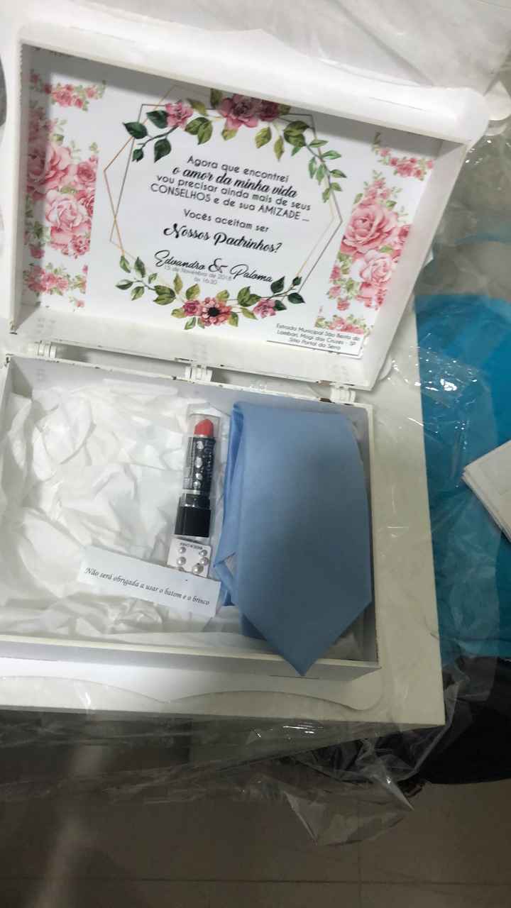Convite  para Padrinhos - 1