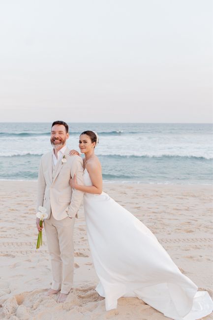 Meu casamento na praia do Rio de Janeiro 1