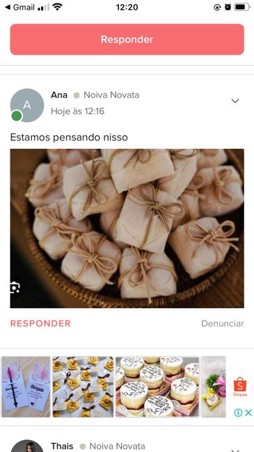 Poste AQUI uma foto da lembrancinha que vão dar para as pessoas convidadas🎁👇 - 1