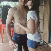 A primeira foto com o seu futuro marido - 1