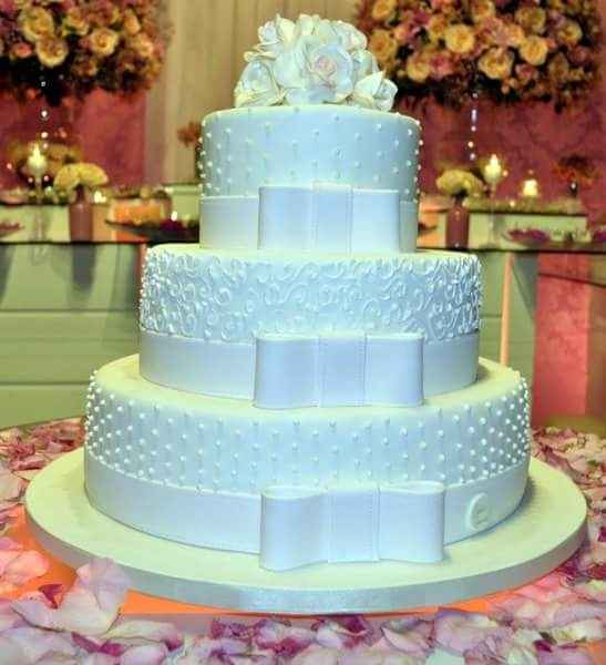 Bolo de casamento - 1