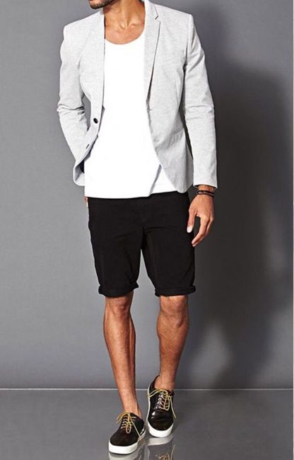Preciso de ideias de noivos com bermudas 2