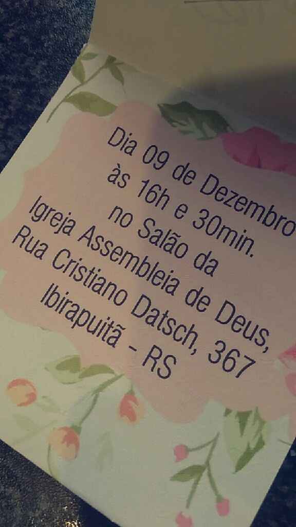  Meu convite do chá de panela! - 1