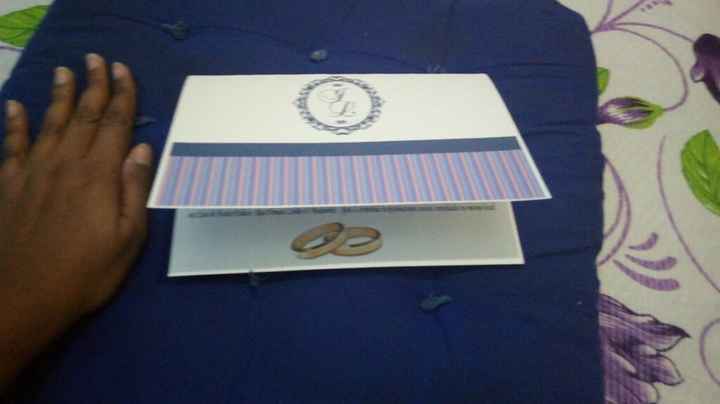 Meus convites quase prontos ... - 2