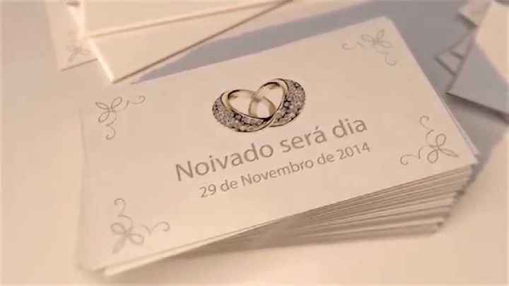 Idéias de convites para o noivado! #vemver - 2