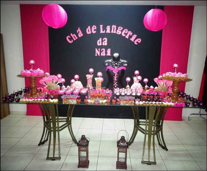 Idéias de decoração para chá de lingerie! #vemver - 17