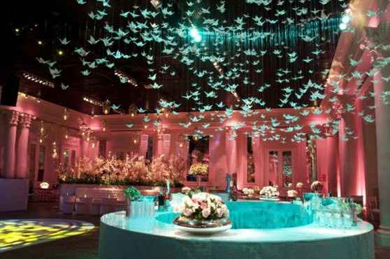 Decoração de casamento com origami!! #vemver - 12