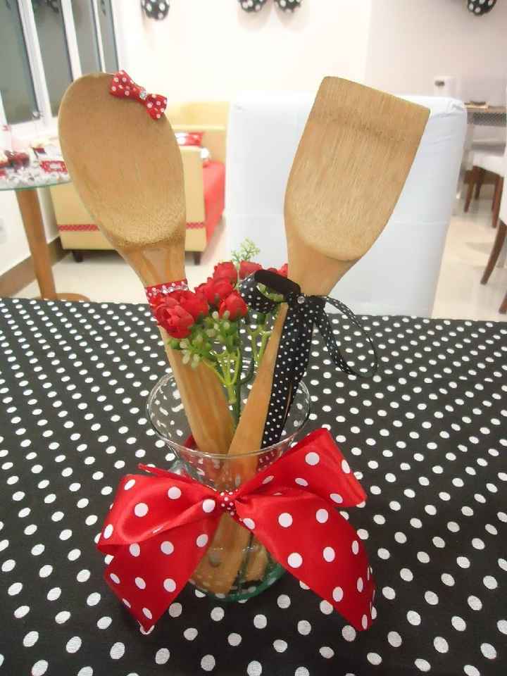 Centro de mesa para chá de cozinha!! #vemver - 9