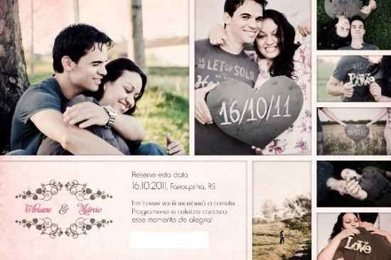 Inspirações para o save the date!! #vemver - 13