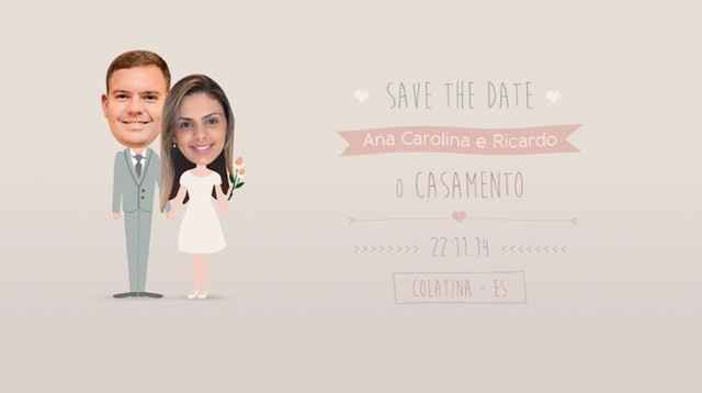 Inspirações para o save the date!! #vemver - 21