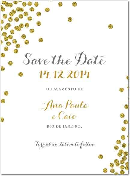 Inspirações para o save the date!! #vemver - 22