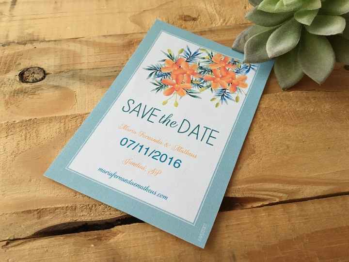 Inspirações para o save the date!! #vemver - 31