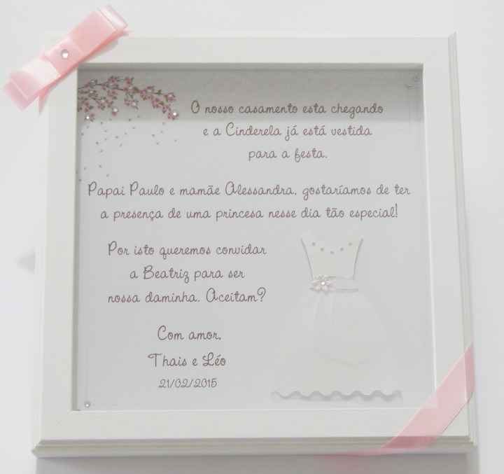 Convite, daminha/ pajens/ florista!! #vemver - 10