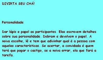 Idéias de brincadeiras para chá de panela/cozinha! #vemver - 7