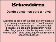 Idéias de brincadeiras para chá de panela/cozinha! #vemver - 8