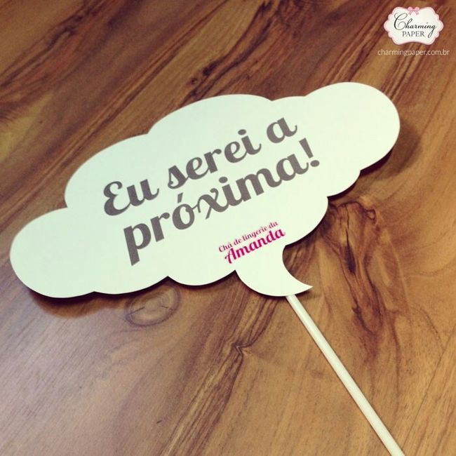 Idéias de plaquinhas para chá de lingerie!  #vemver - 8