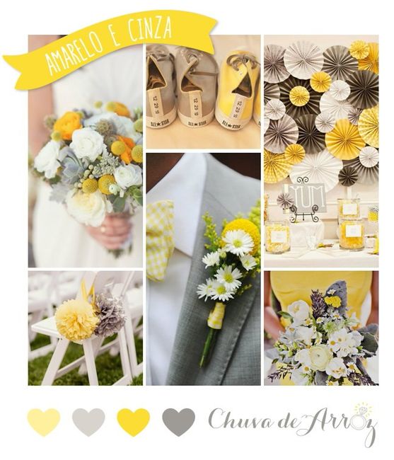 Paleta de cor para o casamento!! #vemver - 2