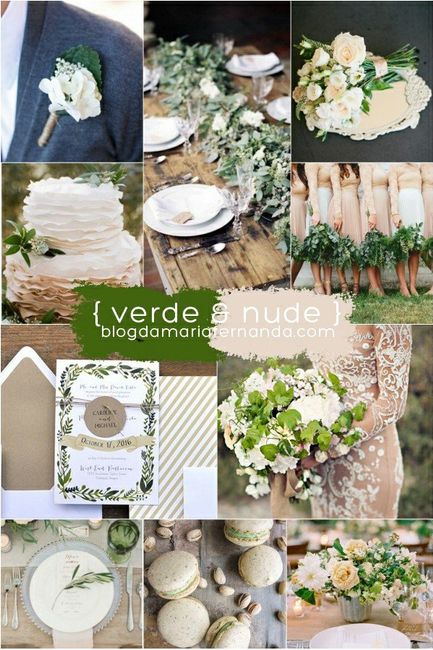 Paleta de cor para o casamento!! #vemver - 26