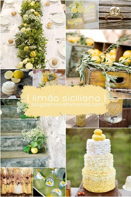 Paleta de cor para o casamento!! #vemver - 36
