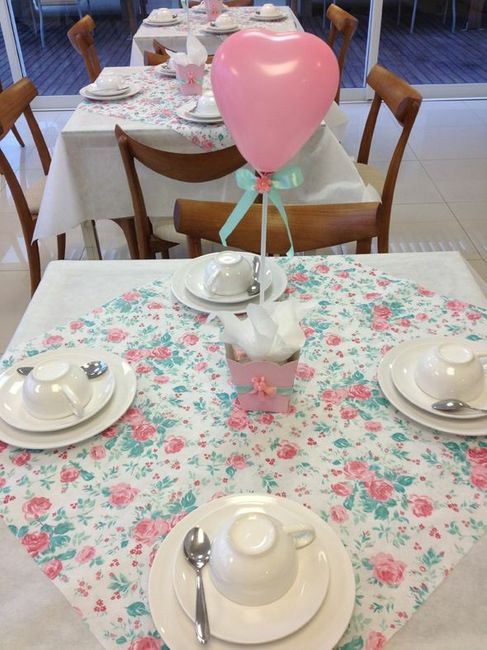 Centro de mesa para chá de cozinha!! #vemver - 14