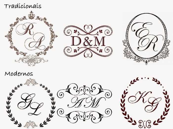 Monogramas!! #vemver - 21