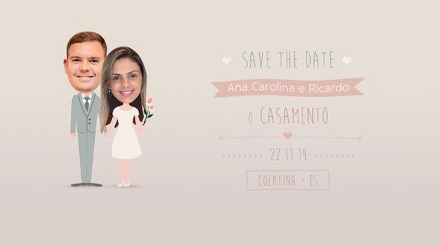 Inspirações para o save the date!! #vemver - 21