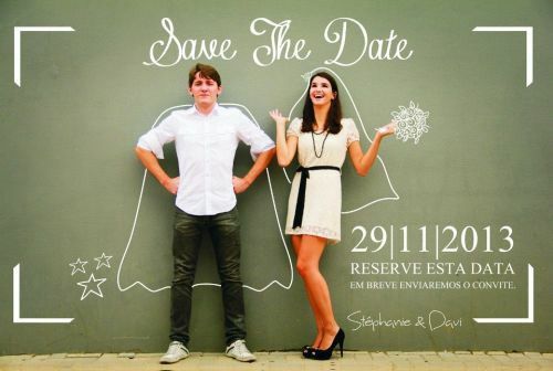 Inspirações para o save the date!! #vemver - 27