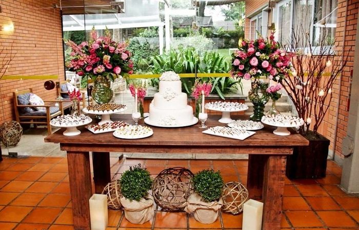 Decoração para casamento rústico!!#vemver - 15